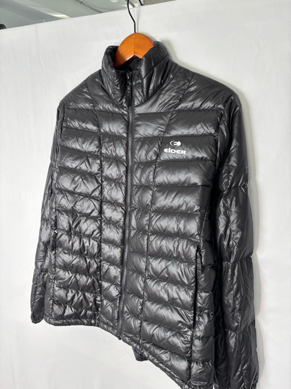 Eider Puffer Down Jacket Black Size French 42/US L - Picture 2 of 6
